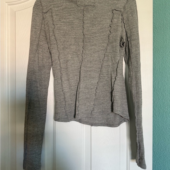 Free People Gray Women's Top Size Small - Picture 7 of 8